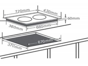 6. Thông tin sản phẩm bếp từ Chefs EH DIH666G