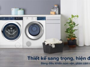 Máy sấy thông hơi Electrolux 8.5 kg EDS854J3WB - Thiết kế hiện đại