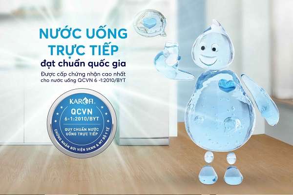 Máy lọc nước karofi slim 8 lõi S-s038 2 may loc nuoc karofi water