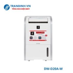 Máy lọc không khí kèm hút ẩm Sharp DW-D20A-W 50m2