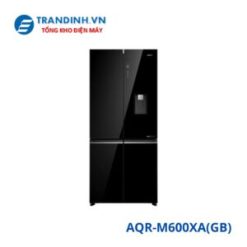 Tủ lạnh Aqua AQR-M600XA(GB) | 529L 4 cánh gương đen