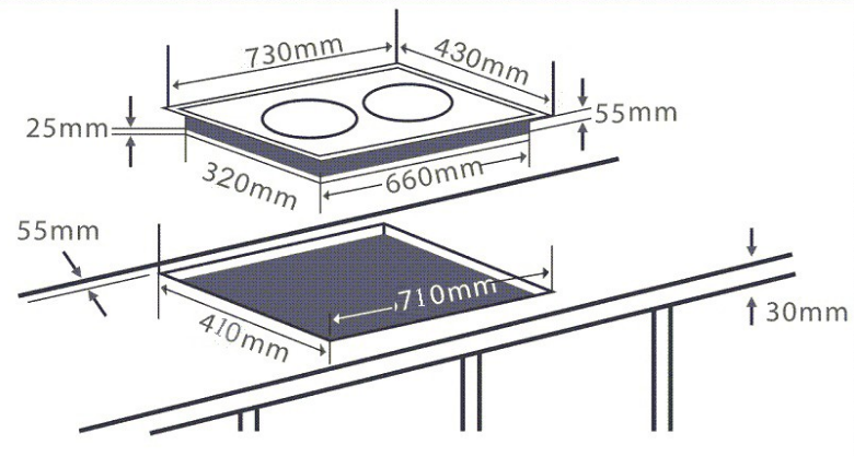 8. Kích thước lắp đặt