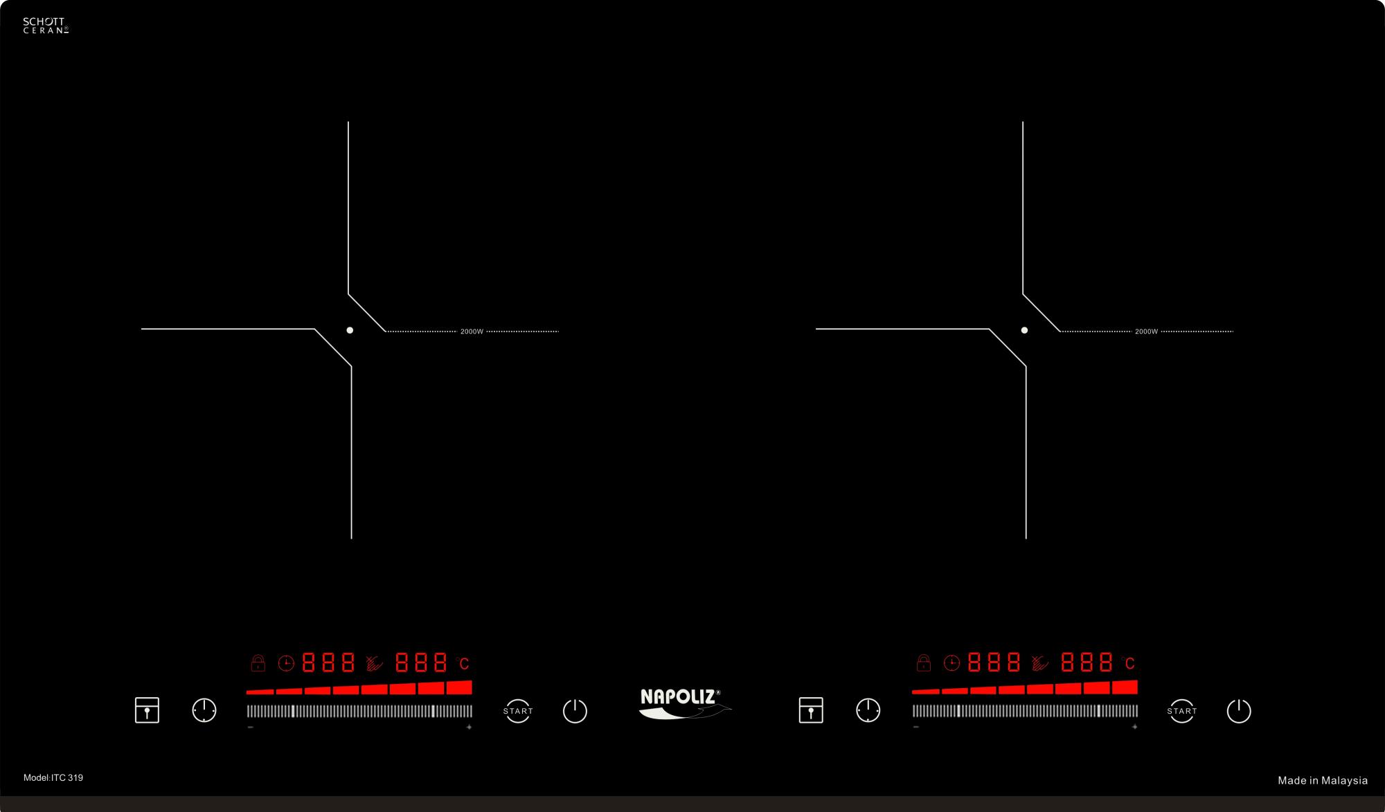 1. Tại sao nên mua bếp từ đôi Napoliz ITC319 tại Việt Nam