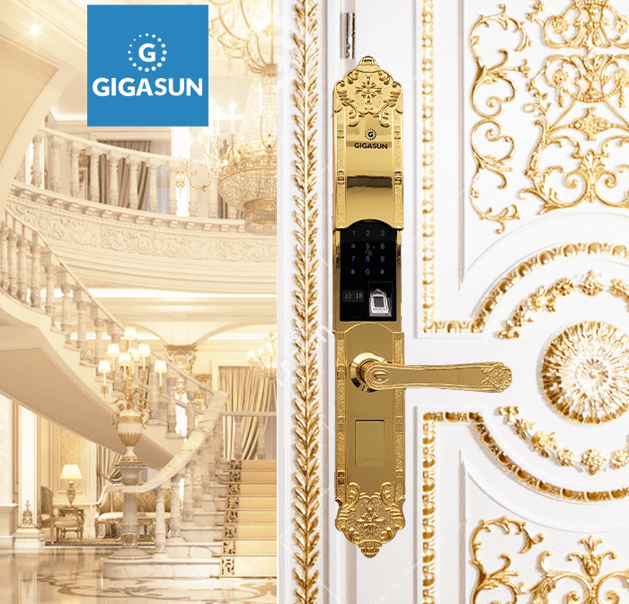 1. Dung lượng bộ nhớ lớn trên khoá cửa Gigasun X2G