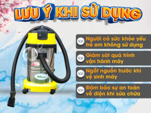 HiClean HC301 di chuyển dễ dàng mọi nơi với trang bị 4 bánh xe