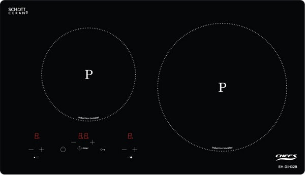 Bếp từ Chefs EH-DIH32B 2 vùng nấu, giá rẻ nhất