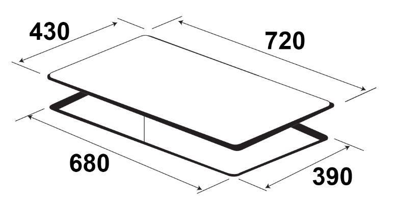 7. Thông tin sản phẩm bếp từ Kaff KF-308II