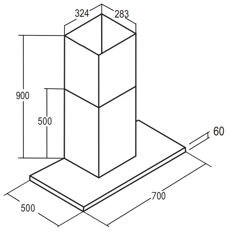 9. Thông tin sản phẩm máy hút mùi Bauer BC-70ED