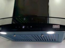 6. Máy hút mùi đảo Bauer BC-90SBL công suất hút khỏe, động cơ turbin đôi