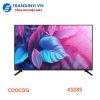 Google Tivi Coocaa 43Z85 | 43 inch Full HD 2K LED model 2025
