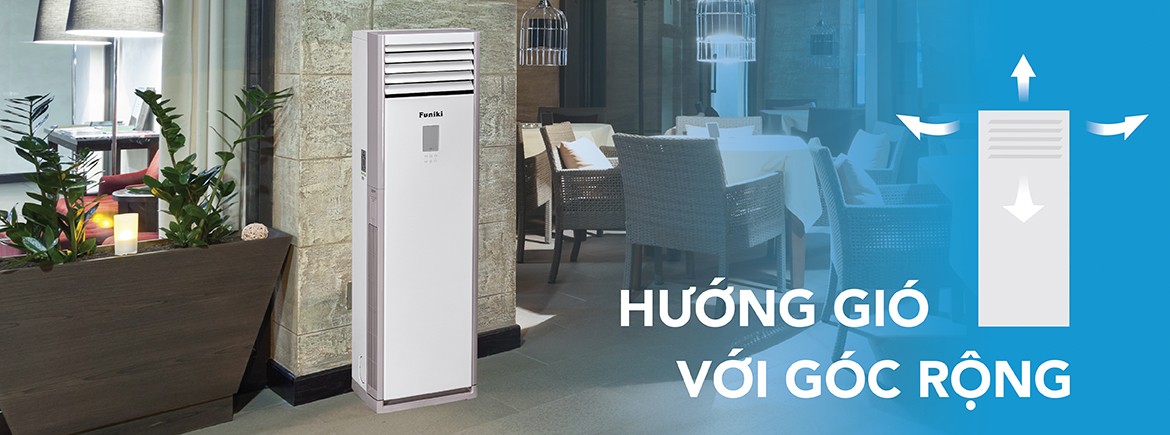 Lợi ích của điều hòa tủ đứng Funiki 21000BTU FC21MMC 1 chiều