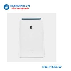 Máy lọc không khí Sharp DW-E16FA-W và hút ẩm 38m2