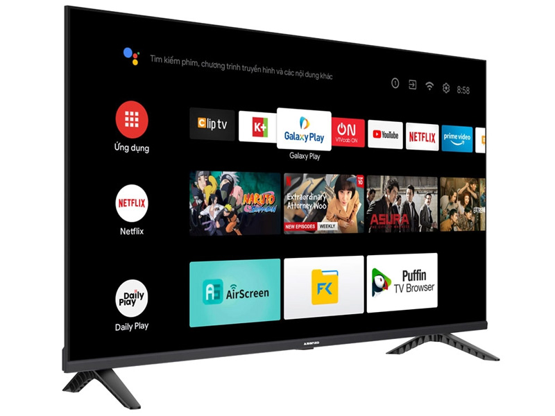 Android tivi Asanzo 32 inch 32E8