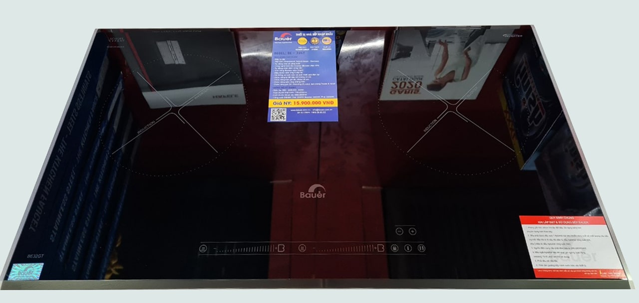 5. Bếp từ Bauer BE32GT được trang bị công nghệ tự động chia sẻ giữa 2 bếp thông minh 