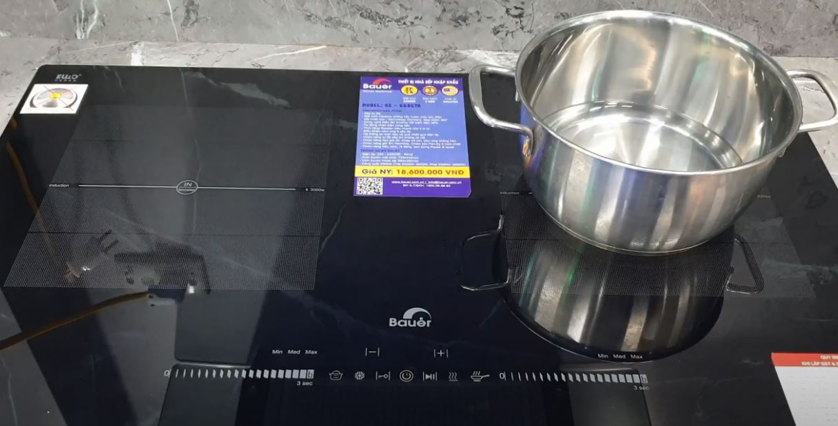 4. Bếp từ âm BE668GTA sở hữu công nghệ Inverter siêu tiết kiệm điện