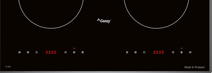 Sử dụng bảng điều khiển cảm ứng dạng ẩn hiện đại với 9 cấp độ