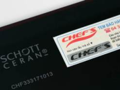 Sử dụng mặt kính Shott ceran vát cạnh được nhập khẩu