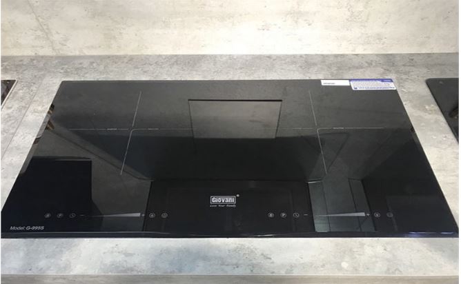1. Bếp từ Giovani G-999Ssử dụng dòng mặt kính Ceramic cao cấp