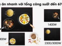 4. Bếp từ Hafele HC-I603D 536.61.631 giúp nấu ăn nhanh hơn