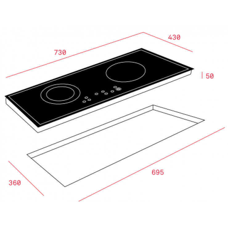 6. Thông số kỹ thuật của TeKa IZ 7200 HL.