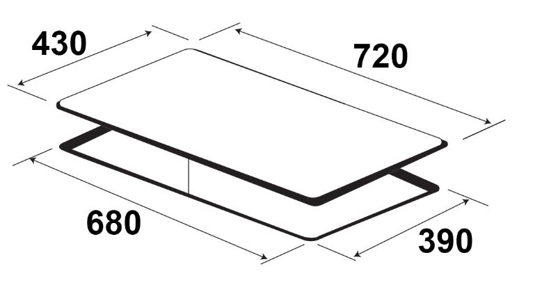 7. Thông tin sản phẩm bếp từ Kaff KF-FL999II