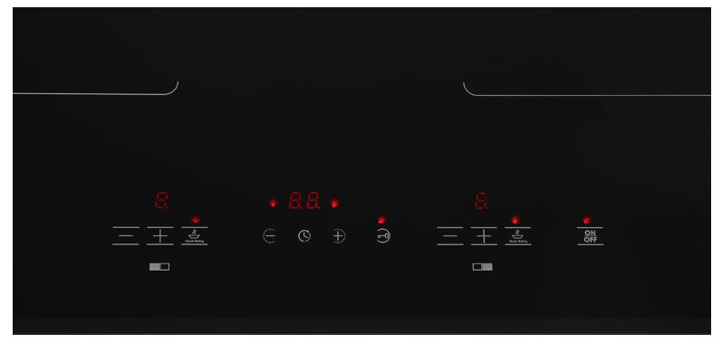 Kocher DI-633 sử dụng bảng điều khiển cảm ứng Slider Control