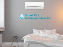 Chế độ Smart Dry giúp cân bằng độ ẩm cho không gian phòng