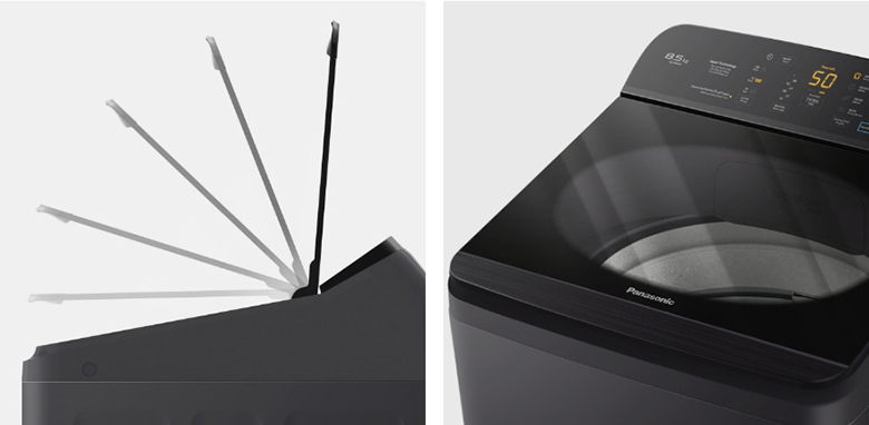 Nắp kính cường lực chống sập