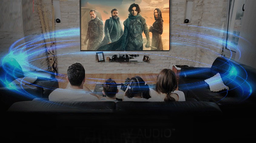 Google Tivi Sony KD-65X80L sở hữu công nghệ khuếch đại kỹ thuật số S-Master