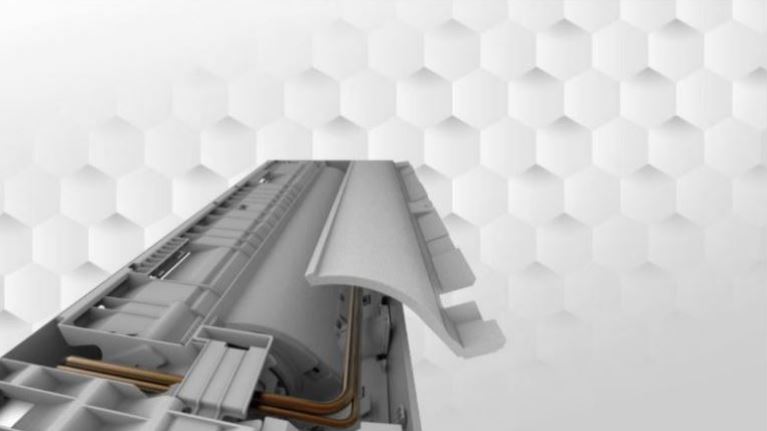 8.  Dàn máy lạnh 2 chiều 18000BTU có cấu trúc linh hoạt dễ lắp ráp và bảo trì