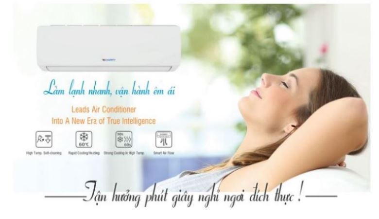 4. Điều hòa Dairry DR18-KH giá rẻ chính hãng cho khả năng làm lạnh nhanh, vận hành êm ái 