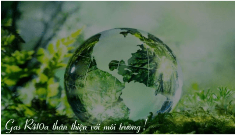 4. Điều Hòa Ecool ECL-2E09ST 2 Chiều 9000Btu sử dụng Gas R410A, an toàn thân thiện với môi trường