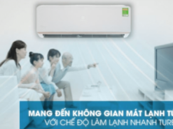5. Điều hòa inverter Electrolux ESM12CRO-A4 cho hơi lạnh nhanh chóng với chế độ TuRbo