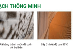 2. Điều hòa 9000BTu Erito ETI-N10CS1 có tính năng tự động làm sạch thông minh