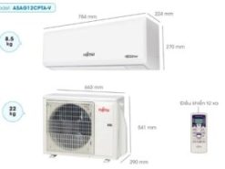 1. Tổng quan điều hòa Fujitsu ASAG12CPTA-V 12.000BTU 1 chiều Inverter