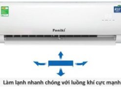 Luồng khí lạnh cực mạnh với công suất 24000BTU