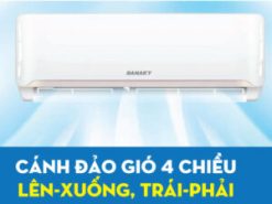 3. Cánh đảo gió 4 chiều tự động