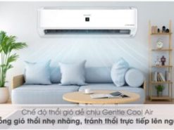 5. Điều hòa Sharp AH XP10YHW có chế độ thổi gió dễ chịu Gentle Cool Air