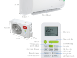 1. Hình ảnh tổng quát điều hoà TCL TAC-10CSI/KE88N inverter 1HP