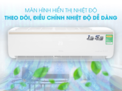 4. Màn hình hiển thị nhiệt độ trên dàn lạnh giúp quan sát, điều chỉnh nhiệt độ dễ dàng