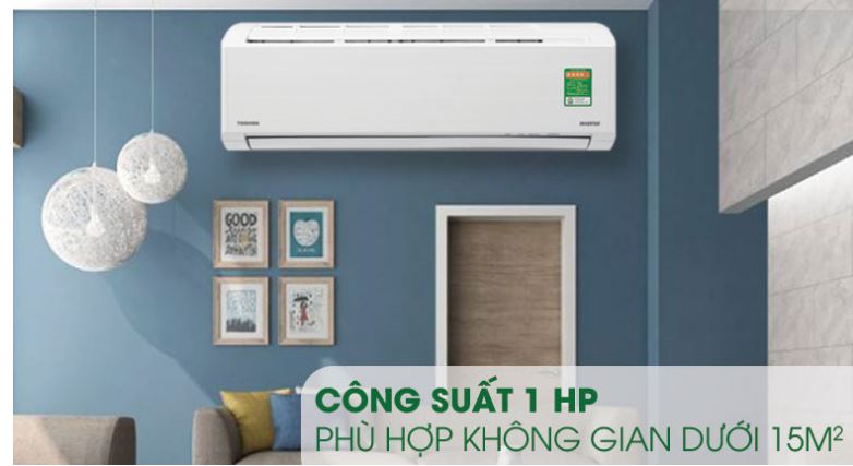 2. Điều hòa Toshiba RAS-H10D2KCVG-V có thiết kế nhỏ gọn, trang nhã