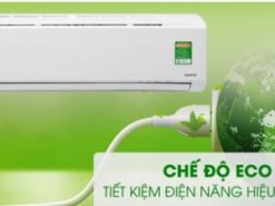 3. Máy lạnh Toshiba RAS-H10D2KCVG-V có chế độ Eco tiết kiệm điện năng