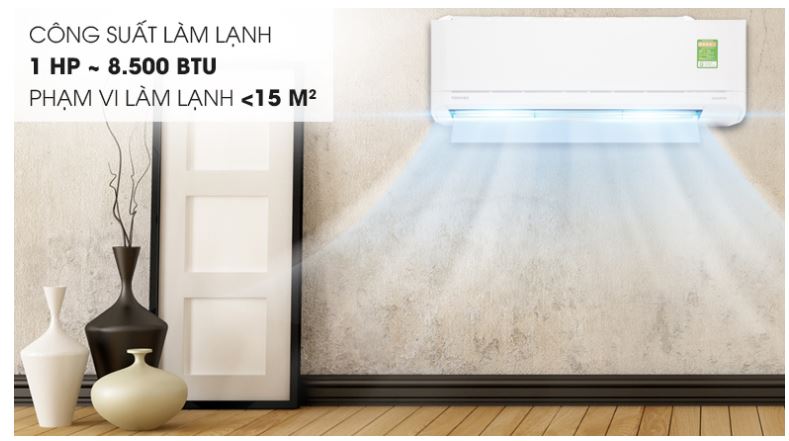 2. Điều hòa Toshiba RAS-H10XKCVG-V có thiết kế đơn giản, trung tính