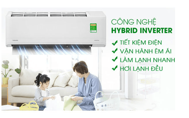 4. Công nghệ DC Hybrid Inverter và ECO trên máy lạnh RAS-H18L3KCVG V giúp tiết kiệm điện hiệu quả
