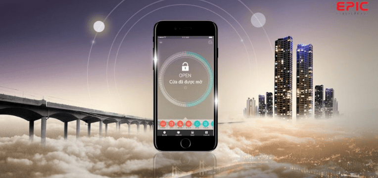 Tính năng mở khóa bằng  Wifi