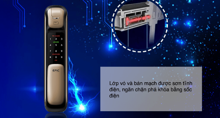 Ngăn chặn phá khóa bằng sốc điện