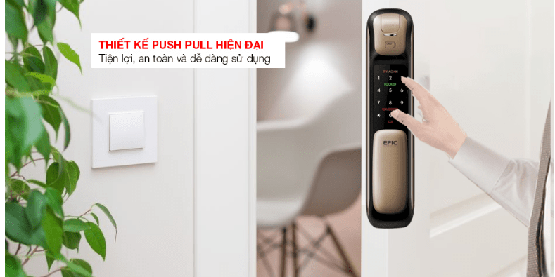 KHÓA CỬA THÔNG MINH EPIC ES-P9100FK