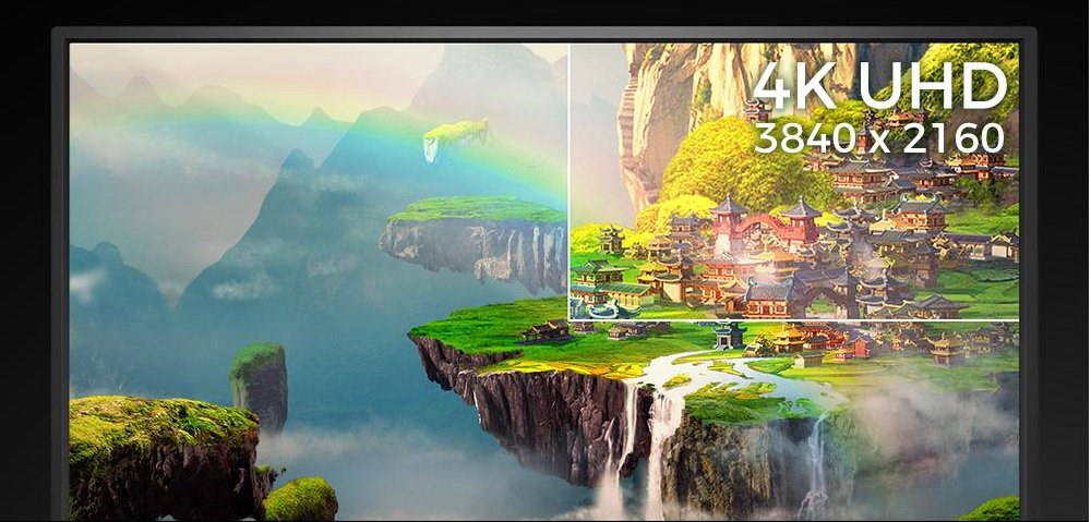 Google Tivi Sony KD-65X80L với độ phân giải 4K