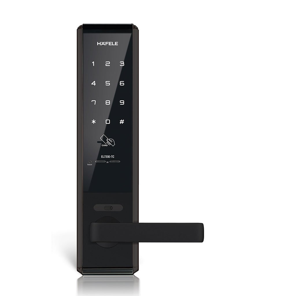 Khoá thông minh Hafele EL7200-TC kiểu dáng sang trọng, độ bền và tính thẩm mỹ cao