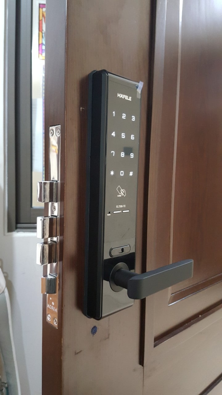 Khoá điện tử Hafele EL7200 - TC lắp đặt cho nhiều kiến trúc nhà